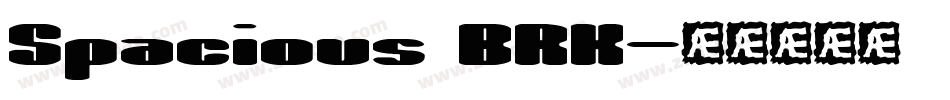 Spacious BRK字体转换